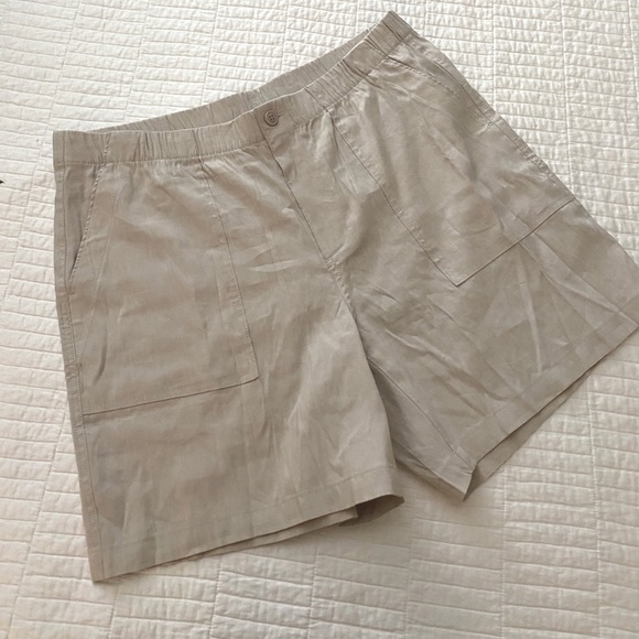 LAND’S END | Linen Shorts Chino Stretch XL - Picture 2 of 12